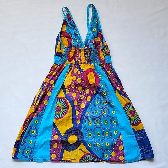 Aller Simplement Pattern Dress 100% Cotton - Picture 3 of 12